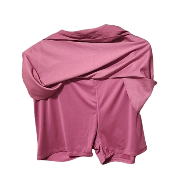 32 DEGREES Pink Tech Skort XL 1X Hybrid Skirt Shorts Tennis Running Workout Golf - Picture 7 of 13